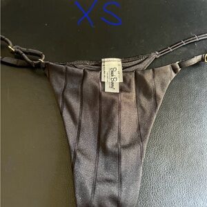 Beach bunny Black Strappy Bikini Bottom